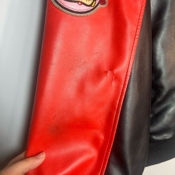 Betty Boop by Excelled Vegan Jacket Large - Picture 4 of 12